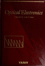 Cover of: Optical electronics by Amnon Yariv