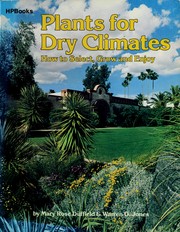 Cover of: Plants For Dry Climates by Warren Jones