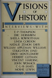 Cover of: Visions of history: interviews with E. P. Thompson ... (et al.)