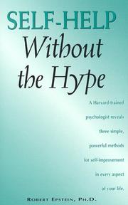 Cover of: Self-Help Without the Hype