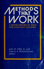 Cover of: Methods That Work: Ideas for Literacy and Language Teachers