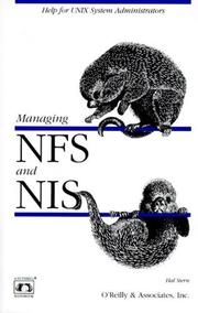 Cover of: Managing NFS and NIS by Hal Stern