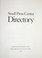 Cover of: Small Press Center Directory