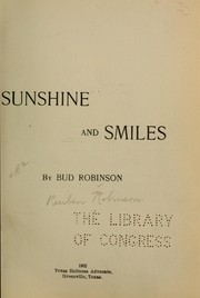 Cover of: Sunshine and smiles