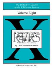 Cover of: X Window System Administrators' Guide: for X11 Release 4 and Release 5