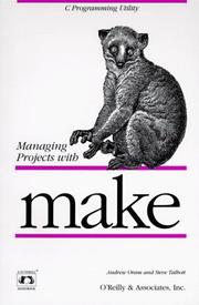 Cover of: Managing Projects with make