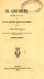 Cover of: El grumete: zarzuela en un acto