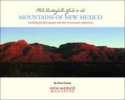 Cover of: Mike Butterfield's Guide to the Mountains of New Mexico by Peter Greene