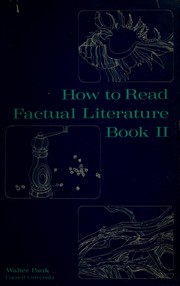 Cover of: How to read factual literature.