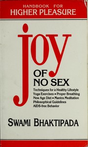 Cover of: Joy of No Sex
