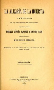 Cover of: La alegría de la huerta