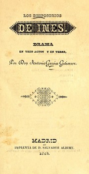 Cover of: Los desposorios de Inés: drama en tres actos y en verso