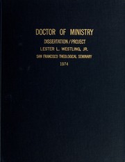 Manual for ministry to prisoners of war returnees and their families in the long-term readjustment period by Lester Westling