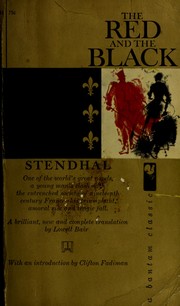 Cover of: The red and the black by Stendhal