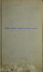 Cover of: Red, black, blond, and olive: studies in four civilizations: Zuñi, Haiti, Soviet Russia, Israel.