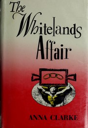 Cover of: The Whitelands affair