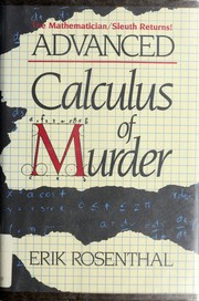 Cover of: Advanced calculus of murder