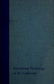 Cover of: Educational psychology in the classroom. by Henry Clay Lindgren
