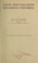 Cover of: Facts and fallacies regarding the Bible