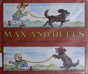 Cover of: Max and Rufus by Joan E. Drescher
