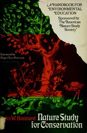 Cover of: Nature study for conservation: a handbook for environmental education