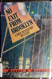 Cover of: No exit from Brooklyn: a Nick Delvecchio mystery