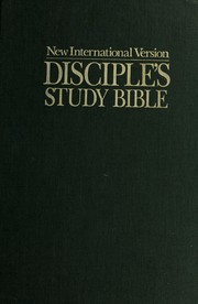 Cover of: Disciple's study Bible: New international version.