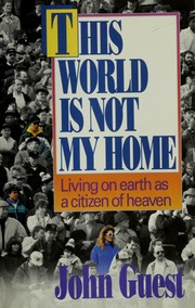 Cover of: This world is not my home