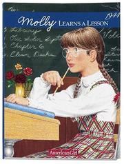 Cover of: Molly Learns a Lesson: A School Story (American Girls Collection)