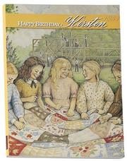 Cover of: Happy birthday, Kirsten! by Janet Beeler Shaw