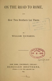 Cover of: On the road to Rome, and how two brothers got there