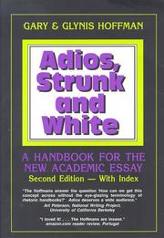 Cover of: Adios, Strunk and White