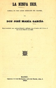 Cover of: La ninfa iris: comedia en tres actos