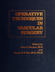 Cover of: Operative techniques in vascular surgery