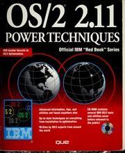 Cover of: OS/2 2.11 Power Techniques/Book and CD-ROM (Official IBM "Red Book" Series)