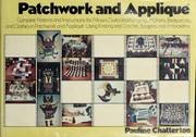 Cover of: Patchwork & appliqué by Pauline Chatterton
