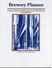 Cover of: Brewery planner by compiled by Brewers Publications.