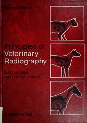 Cover of: Principles of veterinary radiography