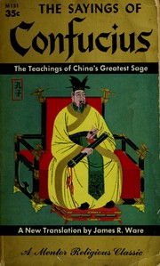 Cover of: The sayings of Confucius. by Confucius