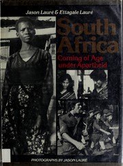 Cover of: South Africa, coming of age under apartheid