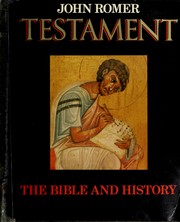 Cover of: Testament: the Bible and history