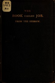 The Book called Job by Barbara C. Palmer