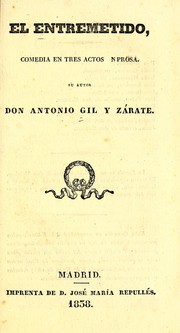 El entremetido by Antonio Gil y Zárate