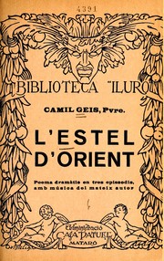 L'estel d'Orient by Mossèn Camil Geis