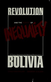 Cover of: Revolution and the Rebirth of Inequality by Jonathan Kelley, Herbert S. Klein