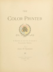 The color printer by John Franklin Earhart