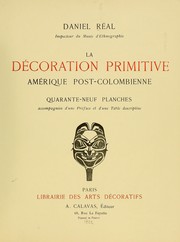 Cover of: La d©♭coration primitive
