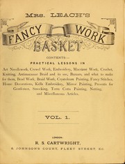 Cover of: Mrs. Leach's fancy work basket