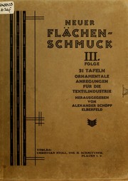 Cover of: Neuer Fl©Þchen-Schmuck by Alexander Sch©œpp
