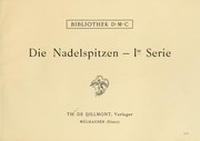 Cover of: Die Nadelspitzen by Th©♭r©·se de Dillmont